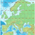 UTM-Zonen für Europa